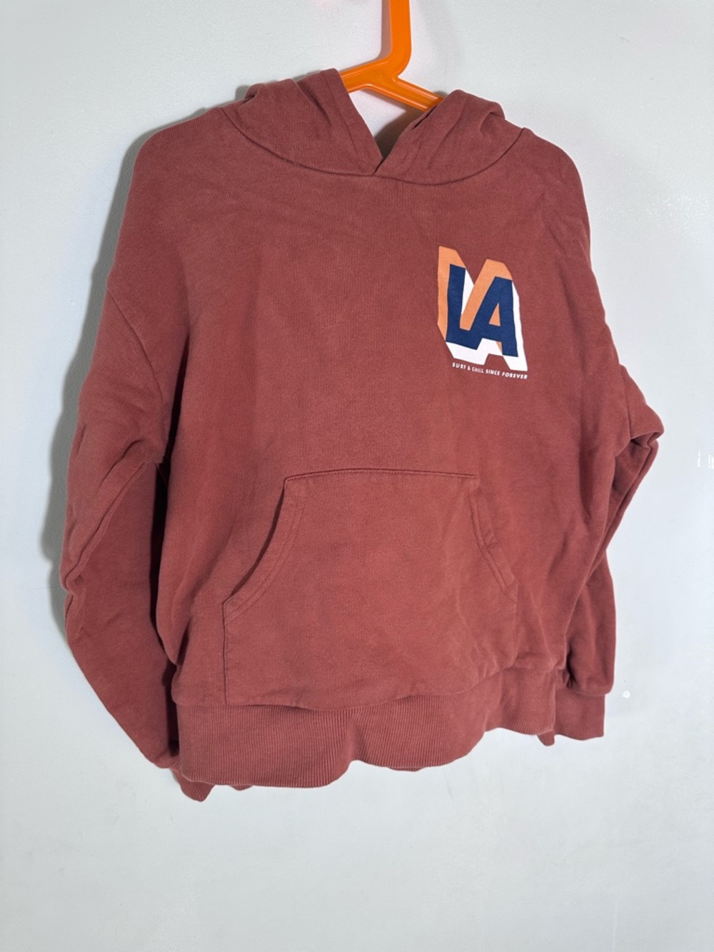 Hundred Pieces Rust Orange Kids Hoodie